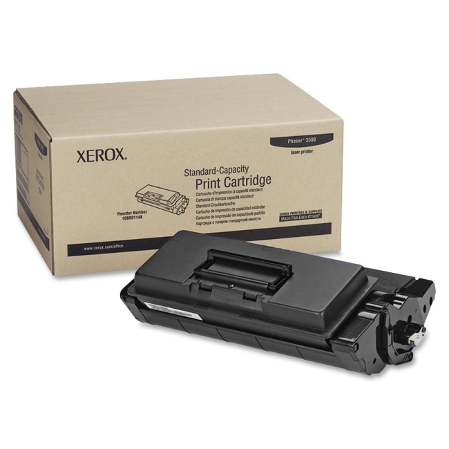 Xerox Black Standard Capacity Toner Cartridge 106R01148