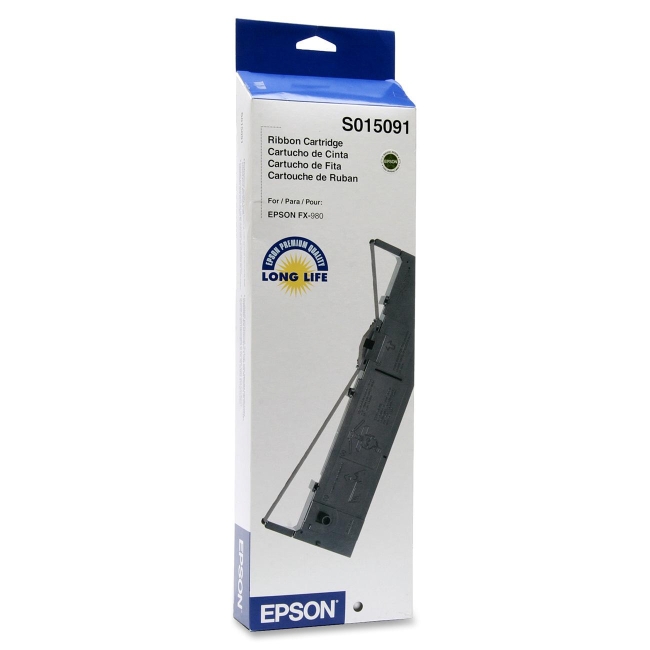 Epson Black Ribbon Cartridge S015091