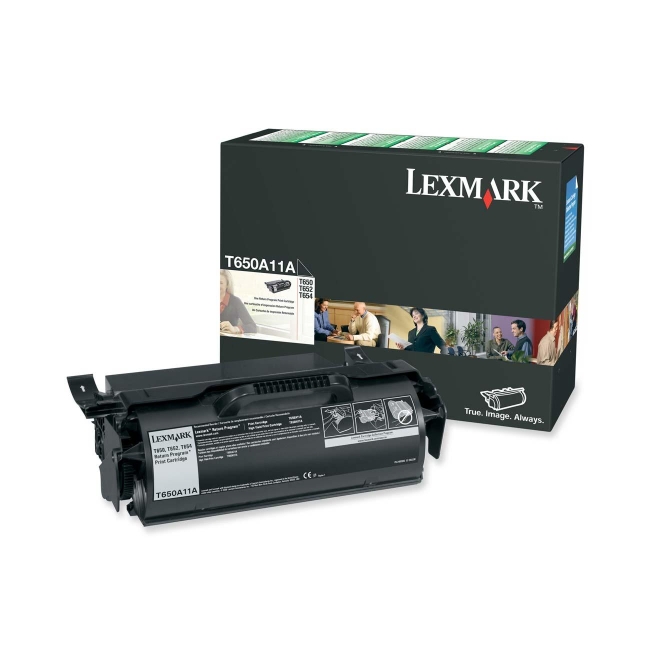 Lexmark Return Program Black Toner Cartridge T650A11A