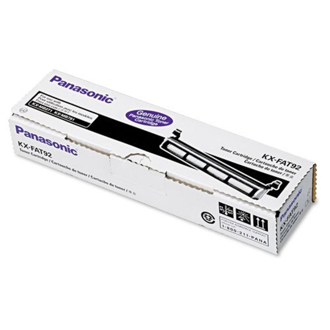 Panasonic Black Toner Cartridge KX-FAT92