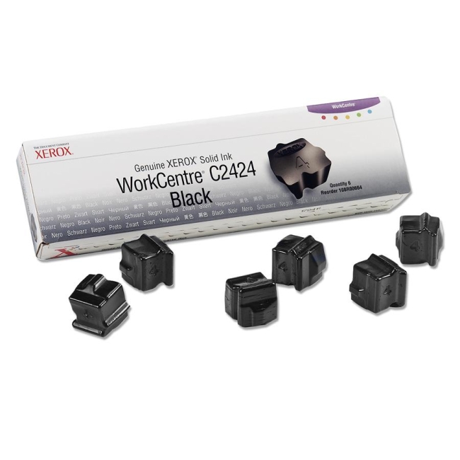 Xerox Black Solid Ink Sticks 108R00664