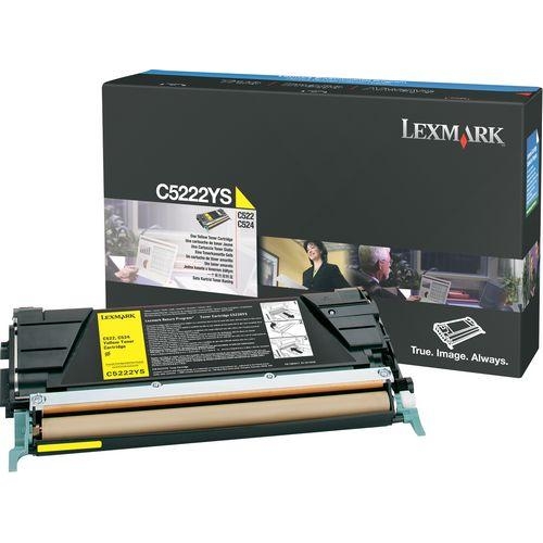 Lexmark Yellow Toner Cartridge C5222YS