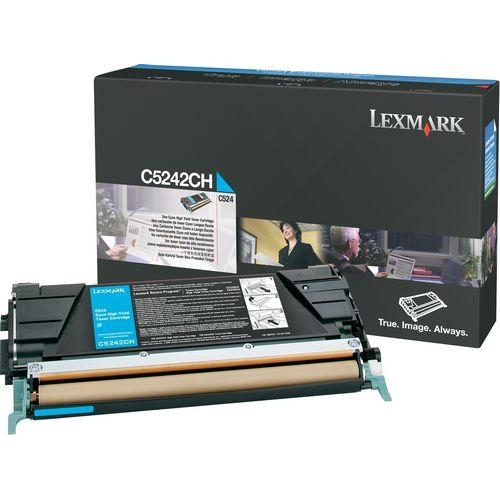 Lexmark Cyan High Yield Toner Cartridge C5242CH