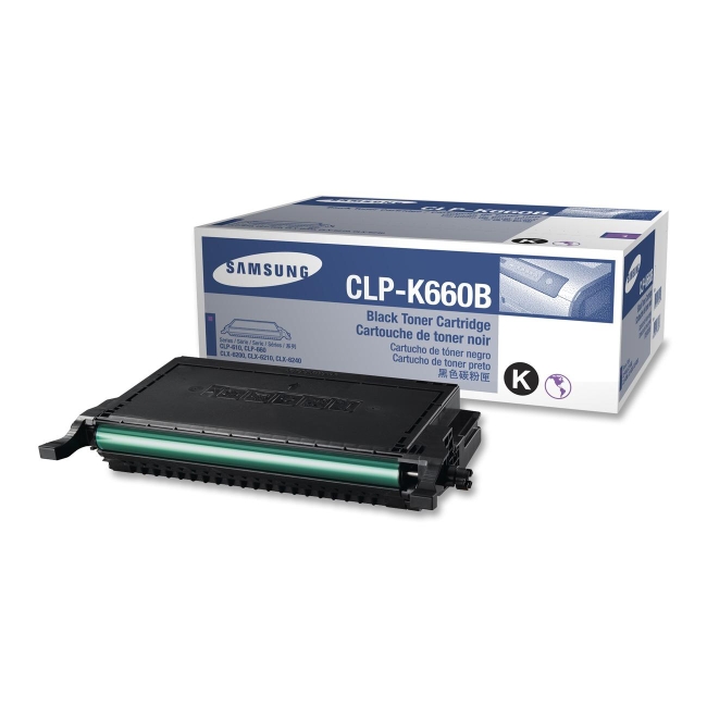 Samsung Black Toner Cartridge CLP-K660B