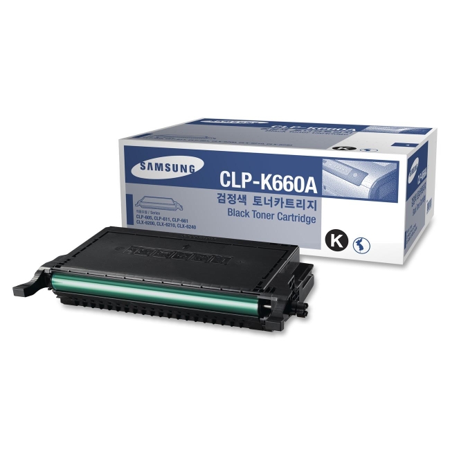 Samsung Black Toner Cartridge CLP-K660A