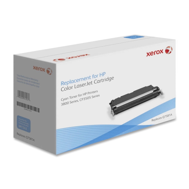 Xerox Cyan Toner Cartridge 6R1343