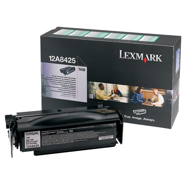 Lexmark T430 High Yield Return Program Print Cartridge 12A8425