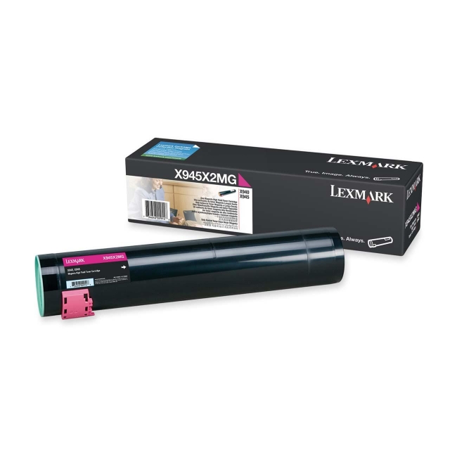 Lexmark High Yield Magenta Toner Cartridge X945X2MG