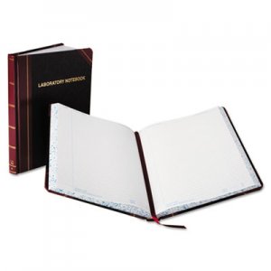 Boorum & Pease Laboratory Notebook, Record Rule, 10 3/8 x 8 1/8, White, 150 Sheets BORL21150R L21-150-R