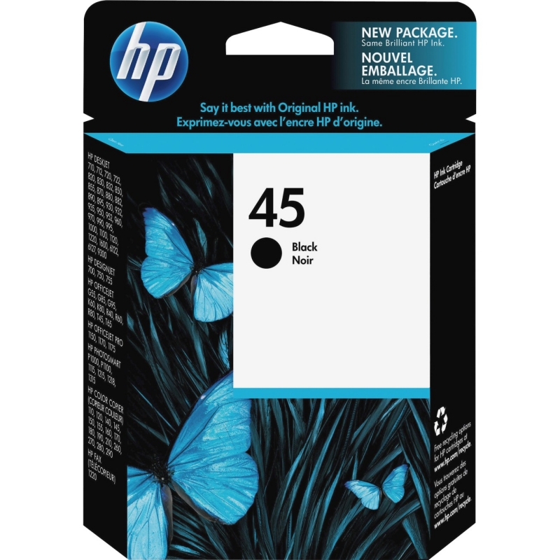HP Ink Cartridge 51645A HEW51645A 45