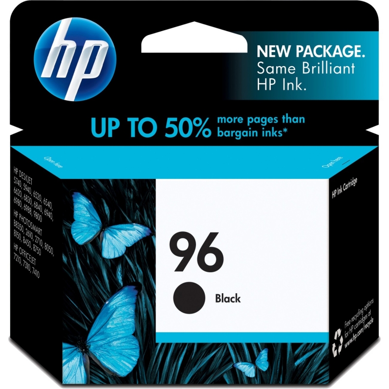 HP Black Ink Cartridge C8767WN HEWC8767WN 96