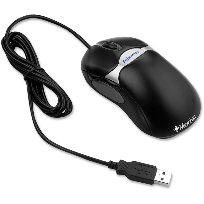 Fellowes Optical Mouse With Microban Protection 98913