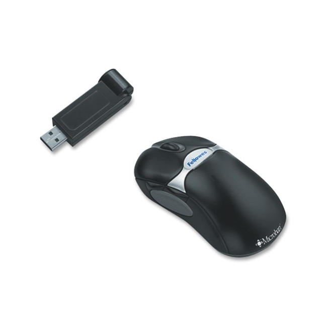 Fellowes Microban Cordless 5-Button Optical Mouse 98912