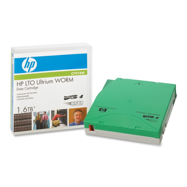 HP LTO Ultrium 4 WORM Tape Cartridge C7974W