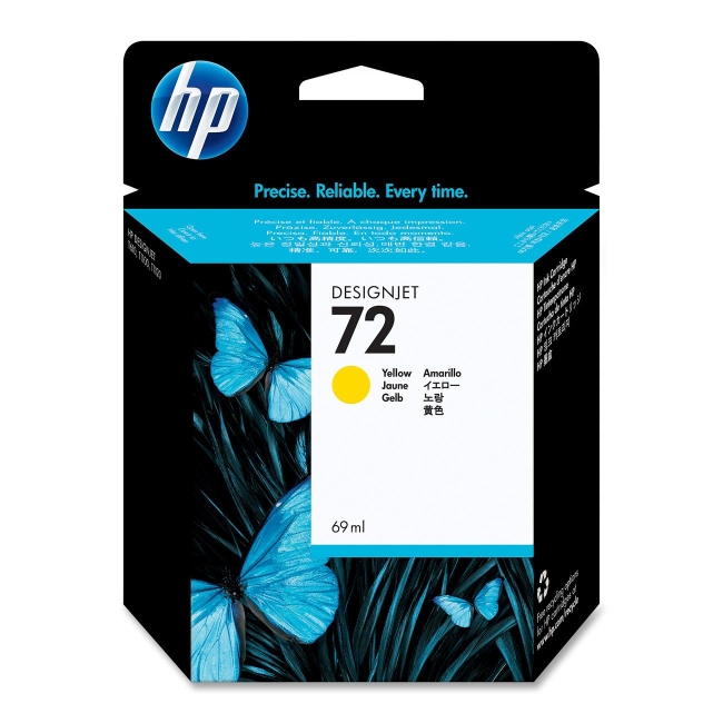 HP Yellow Ink Cartridge C9400A 72