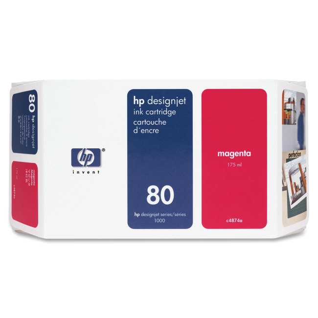 HP Magenta Ink Cartridge C4847A 80
