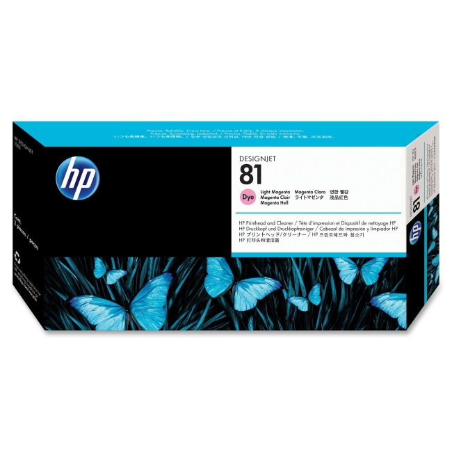 HP Light Magenta Printhead/Cleaner C4955A 81