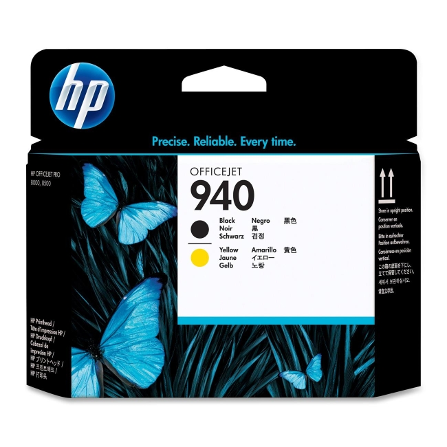HP Black - Yellow Printhead C4900A 940