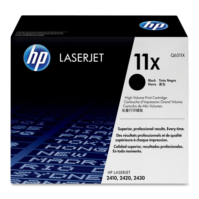 HP (Q65) High Yield Black Original LaserJet Toner Cartridge Q6511X 11X