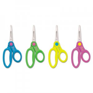 Westcott Kids Scissors With Antimicrobial Protection, Assorted Colors, 5" Pointed ACM14607 14607