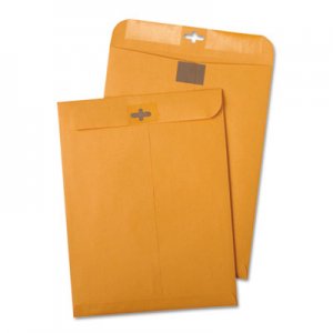 Quality Park Postage Saving ClearClasp Kraft Envelopes, #55, 6 x 9, Brown Kraft, 100/Box QUA43468