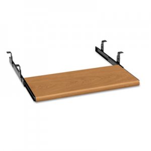 HON Slide-Away Keyboard Platform, Laminate, 21-1/2w x 10d, Harvest HON4022C H4022.C