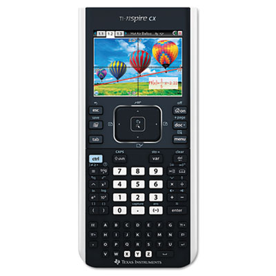 Texas Instruments TI-Nspire CX Handheld Graphing Calculator with Full-Color Display TEXTINSPIRECX N3/TBL/1L1/J