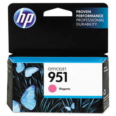 HP 951, (CN051AN) Magenta Original Ink Cartridge HEWCN051AN CN051AN