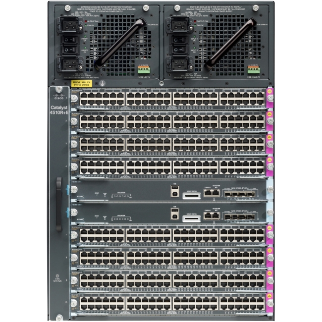 Cisco Catalyst WS-C Chassis WS-C4510R+E 4510R+E