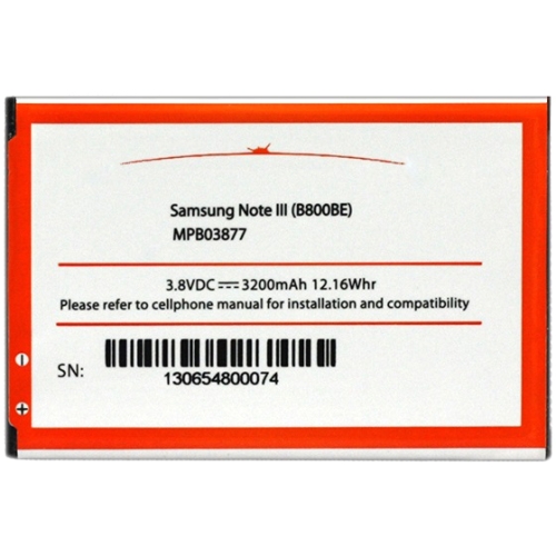 Arclyte Samsung Batt Galaxy Note 3 N900P; N900A MPB03877