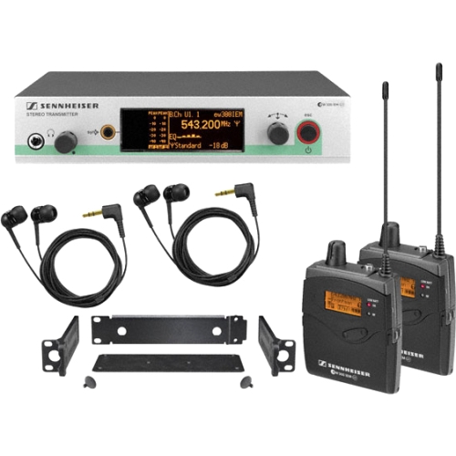 Sennheiser Wireless Microphone System 504279 EW300-2IEMG3-G