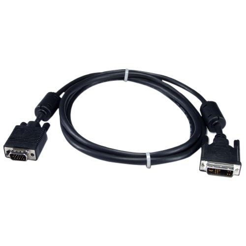 QVS HD15 Male to DVI Male Flat Panel Video Adaptor Cable CF15D-50