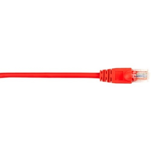 Black Box CAT5e Value Line Patch Cable, Stranded, Red, 4-ft. (1.2-m) CAT5EPC-004-RD