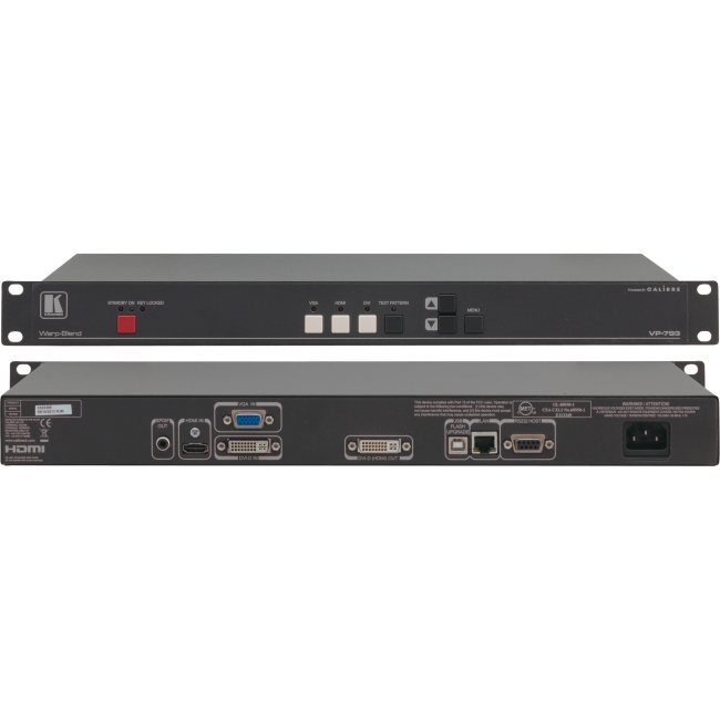 Kramer MultiFormat to DVI/HDMI Digital Scaler with Professional Warping and Blending VP-793