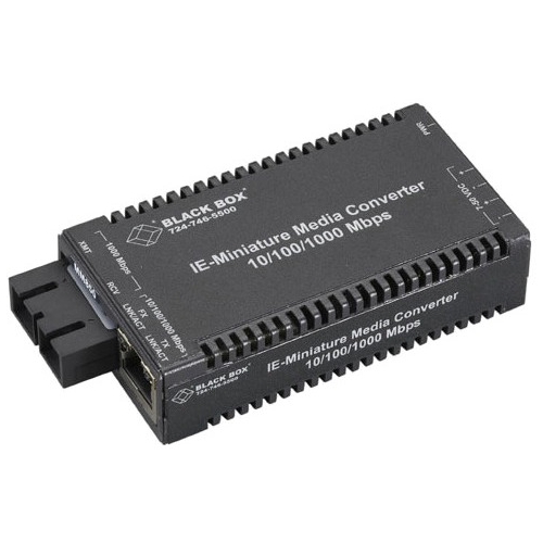 Black Box Industrial MultiPower Miniature Media Converter LGC320A-R2