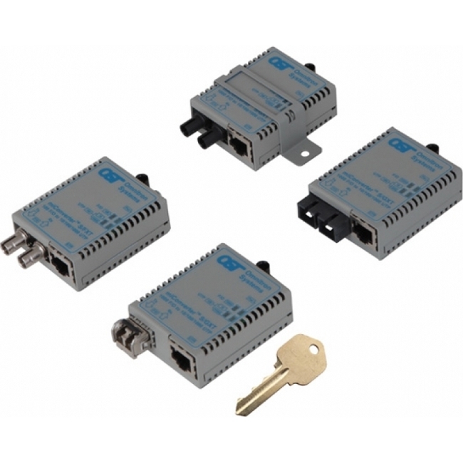 Omnitron miConverter S/GXT ST Single-Mode 12km USB Powered 1621-1-6 1621-1-x