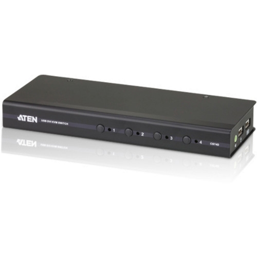 Aten 4-Port USB DVI KVM Switch CS74D