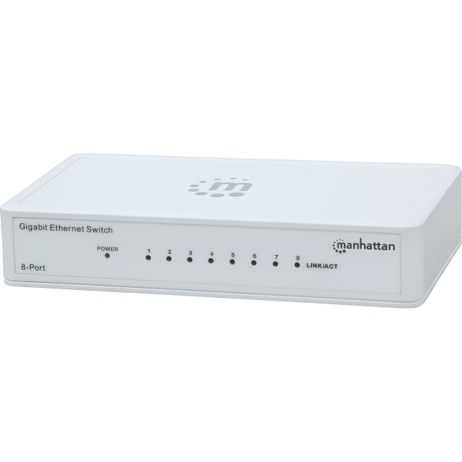 Manhattan 8-Port Gigabit Ethernet Switch 560702