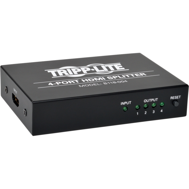 Tripp Lite HDMI Splitter, 4-Port B118-004