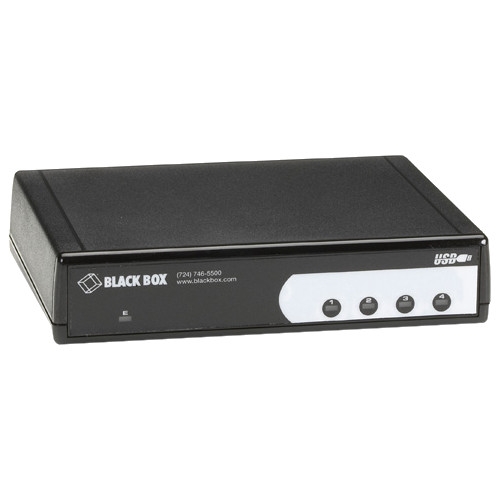 Black Box USB Hub, 4-Port, RS-232 IC1027A