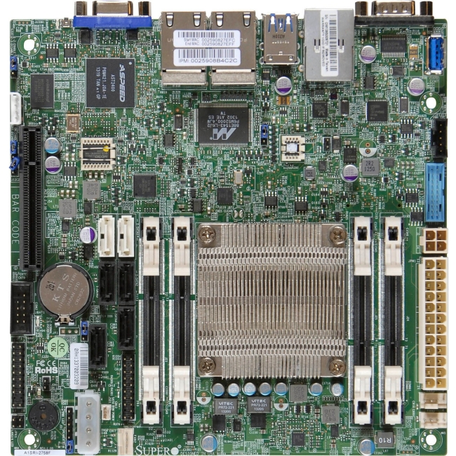 Supermicro Desktop Motheboard MBD-A1SRI-2758F-O A1SRi-2758F