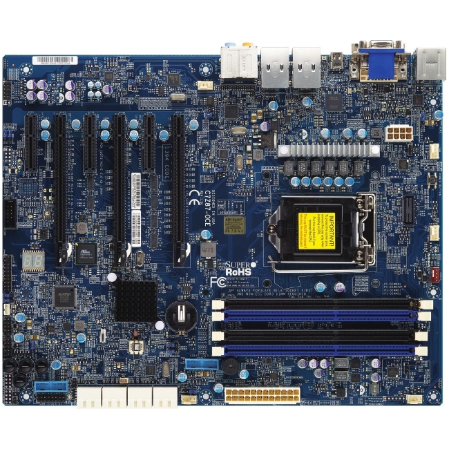 Supermicro Desktop Motherboard MBD-C7Z87-OCE-O C7Z87-OCE