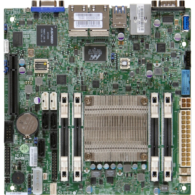 Supermicro Desktop Motherboard MBD-A1SAI-2750F-O A1SAi-2750F
