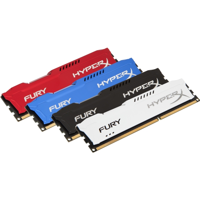 Kingston HyperX Fury Memory White - 8GB Kit (2x4GB) - DDR3 1333MHz HX313C9FWK2/8