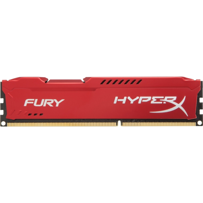Kingston HyperX Fury Memory Red - 4GB Module - DDR3 1866MHz HX318C10FR/4