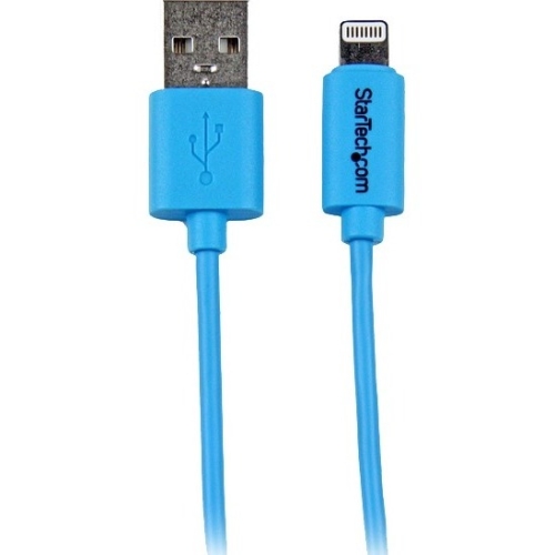 StarTech.com 1m Blue Apple Lighting Connector to USB Cable USBLT1MBL