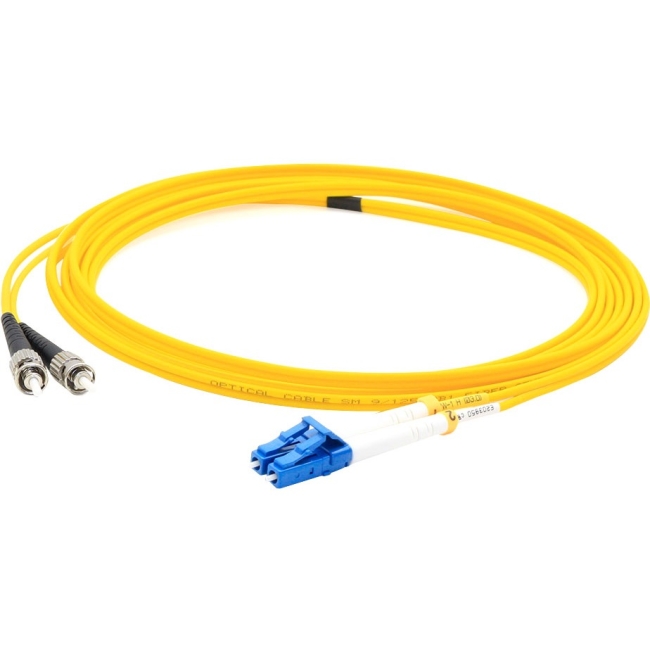 AddOn 5m Single-Mode Fiber (SMF) Simplex ST/LC OS1 Yellow Patch Cable ADD-ST-LC-5MS9SMF