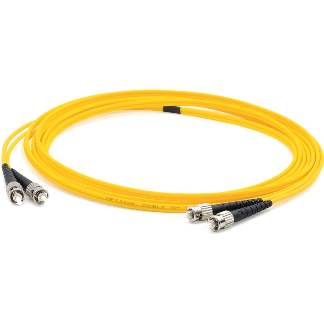 AddOn 3m Single-Mode fiber (SMF) Simplex ST/ST OS1 Yellow Patch Cable ADD-ST-ST-3MS9SMF