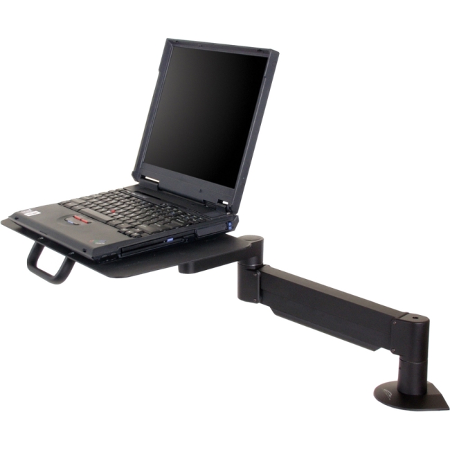 Innovative 7011-8252 - Laptop Mount on Height-Adjustable Arm - with Oversize Notebook Tray 7011-8252-500HY-104 7011-8252-500hy
