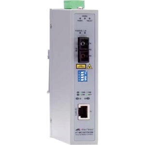 Allied Telesis 2-Port Fast Ethernet Industrial Media Converter AT-IMC100T/SCMM-80 AT-IMC100T/SCMM